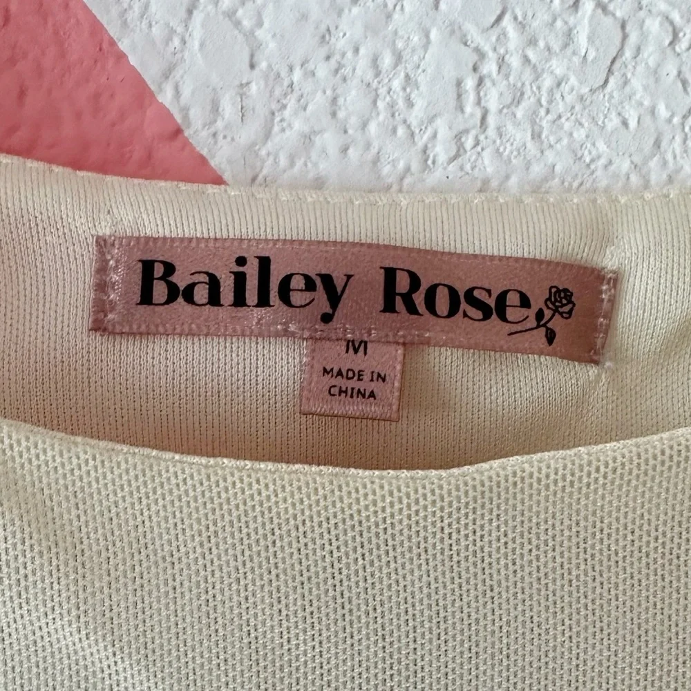 NWT Vici Markella Lettuce Trim Matching Set in Ivory Medium - Picture 5 of 9